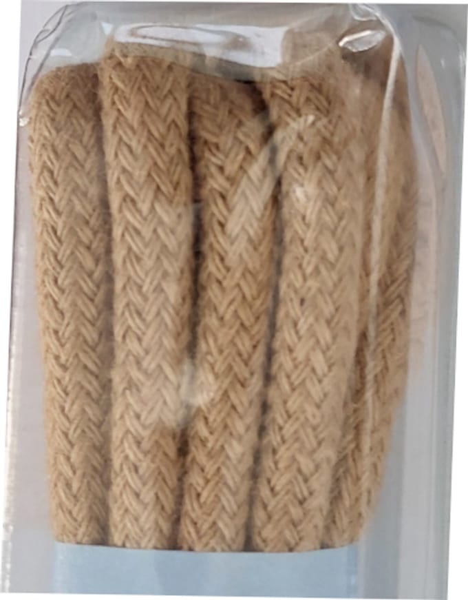 Gala Veter - Beige - Extra Dik Rond - Lengte 90 cm - Dikte 5 mm - Schoenveter