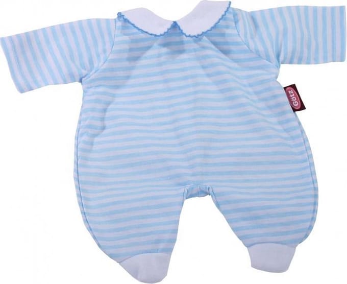 Götz poppenkleding gestreepte rompertje voor de Cookie poppen 48cm