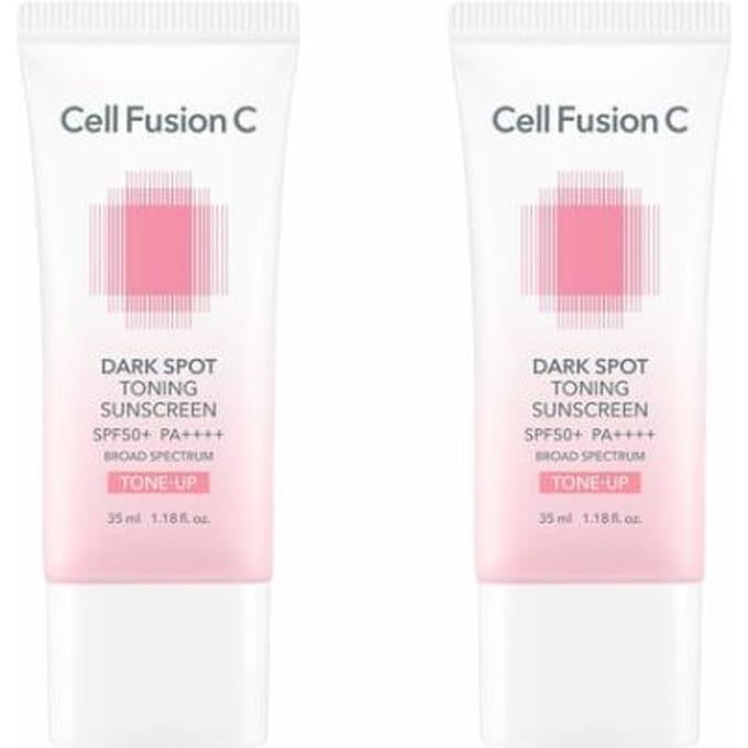 [1+1] Cell Fusion C Toning Zonnebrandcrème 100 SPF 50+ /PA++++ white