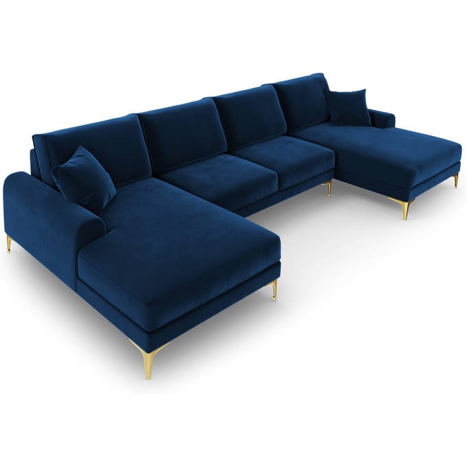 5-zitshoekbank Madara velvet | Mazzini Sofas