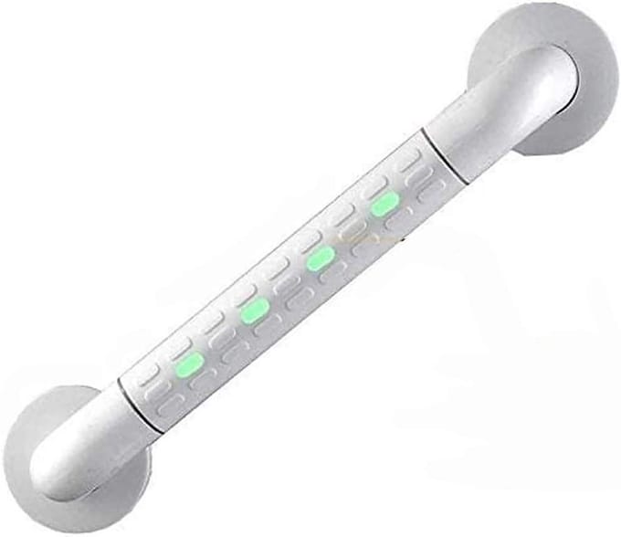 Badkamer leuning - Veiligheidshandvat douche - Veilig douchen - Eenvoudige montage - 50 gram - Wit