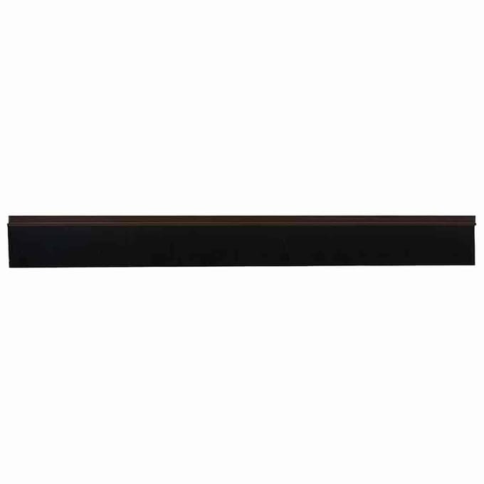 vidaXL - Zelfklevende - Deurborstels - 2 - st - Bruin - 100 - cm - Aluminiumlegering