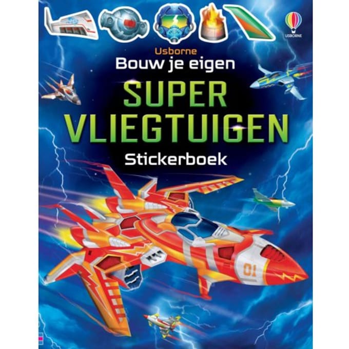 Bouw Je Eigen Supervliegtuigen - Bouw Je Eigen Stickerboek