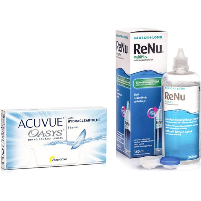 +0,50 - ACUVUE OASYS - 6 pack - Weeklenzen - Contactlenzen - BC 8,40