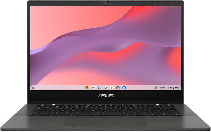 ASUS Chromebook CM14 Flip - 14" Full HD Touchscreen - MediaTek Kompanio 520 - 8GB RAM - 64GB eMMC - ChromeOS