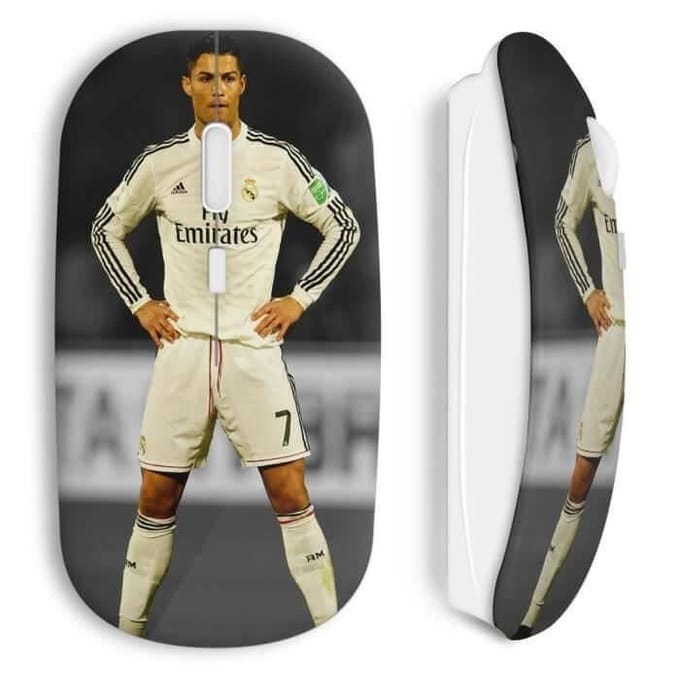 Souris Cristiano Ronaldo player Football Sans Fil