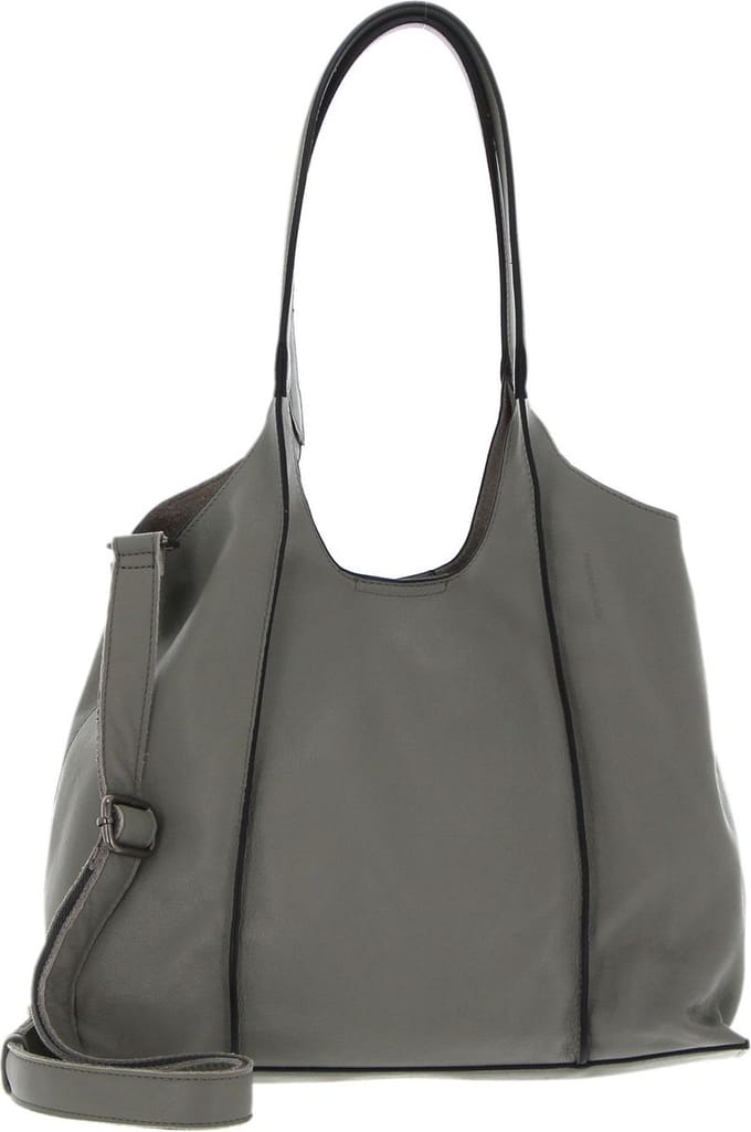 FREDsBRUDER Leren Schoudertas FB Slouchy Icy Sage Kaki