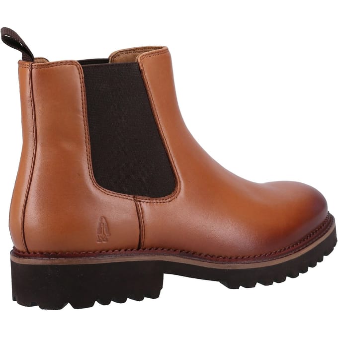 Hush Puppies Gwyneth Chelsea Suede Vrouwen Laarzen Tan