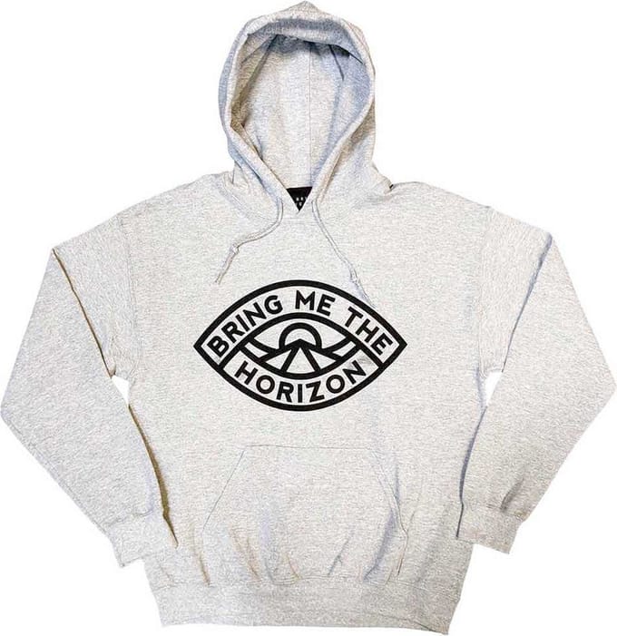 Bring Me The Horizon - Eye Hoodie/trui - 2XL - Grijs