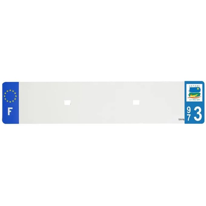 Nummerplaatstrip voor pvc Top Plaq 973
