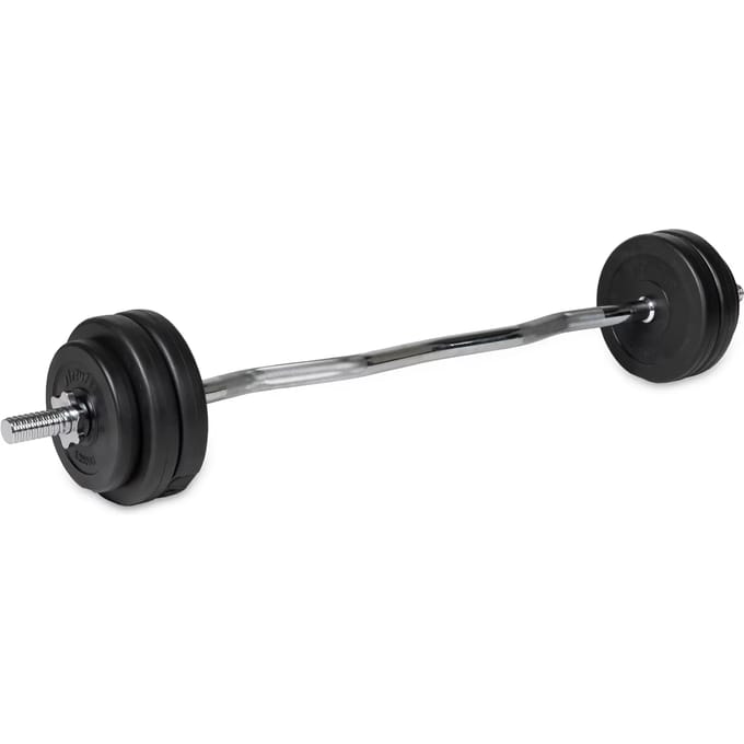 VirtuFit Vinyl EZ-Curl Set - Halterset - 20 kg