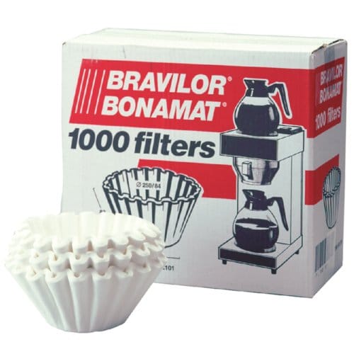 Bravilor koffiefilters 85/245mm (1000 stuks)