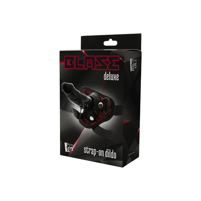 Deluxe Strap-on Dildo - Blaze