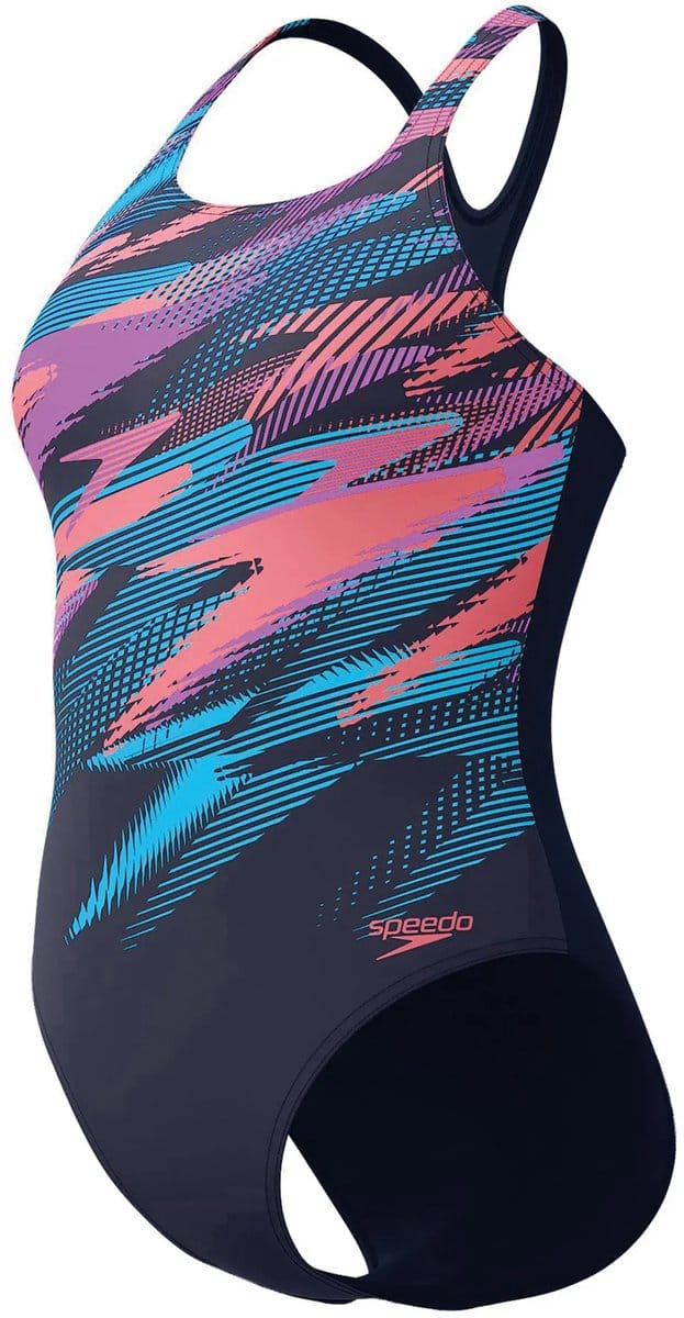 Dames zwempak uit 1 stuk Speedo End+ DIG Placem Medalist