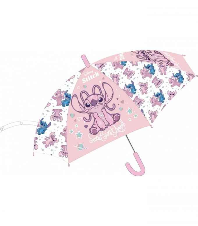 lilo en stitch paraplu. roze lilo paraplu, paraplu, lilo en stitch,