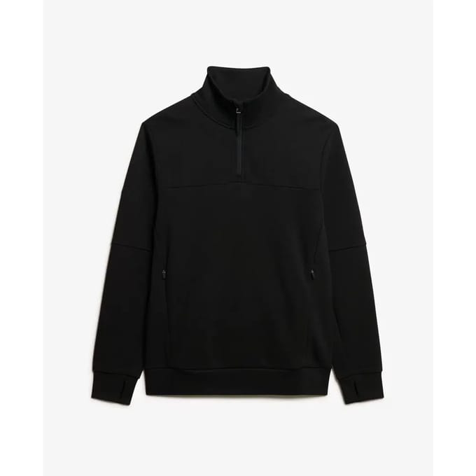Superdry Tech Half Zip Sweater Heren - Maat S