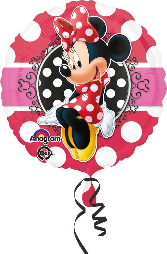 AMSCAN - Aluminium klassieke Minnie ballon
