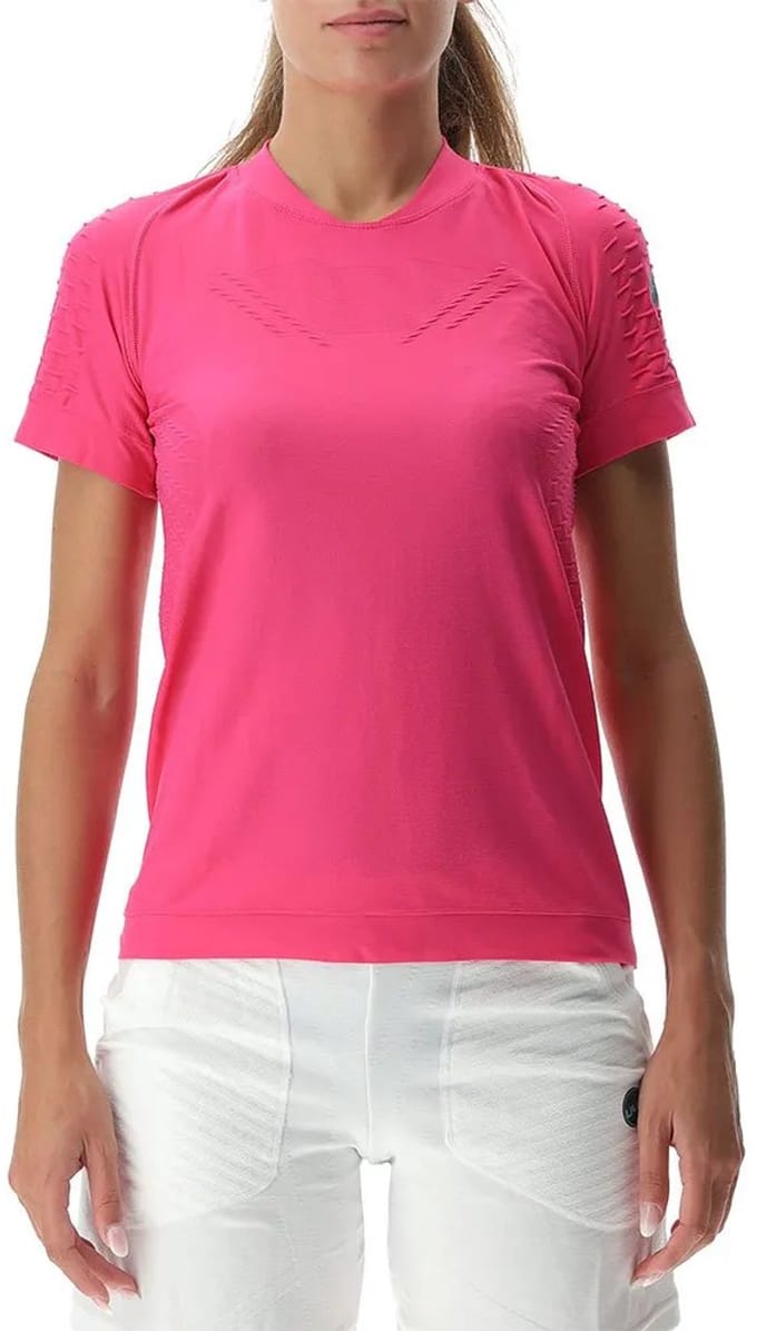 Uyn Run Fit T-shirt Met Korte Mouwen Roze M Vrouw