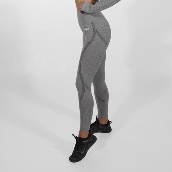 FORZA Maat L  HOGE TAILLE LEGGINGS - PEARL GREY