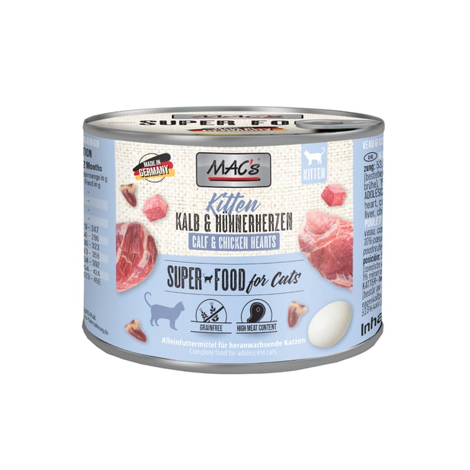 MAC's CAT - Kittenblik 6x200g - Kalfs- & kippendijen