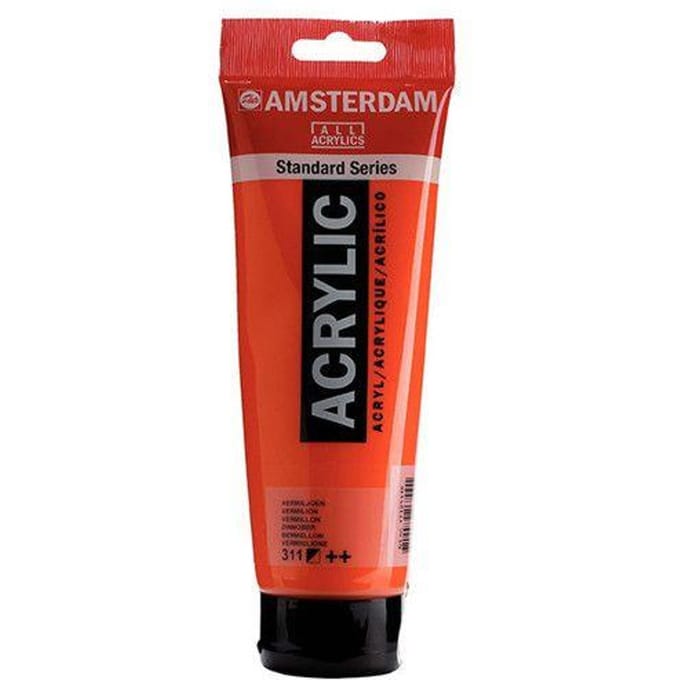 Acrylverf - #311 Vermiljoen - Amsterdam - 250 ml