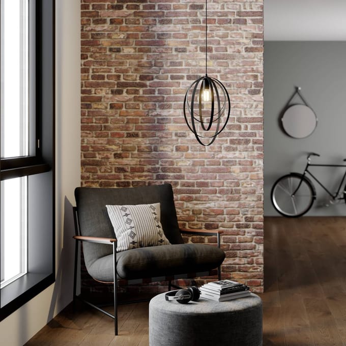 Ringo 1 Hanglamp - 1 Lichtpunt - E27 - 1412
