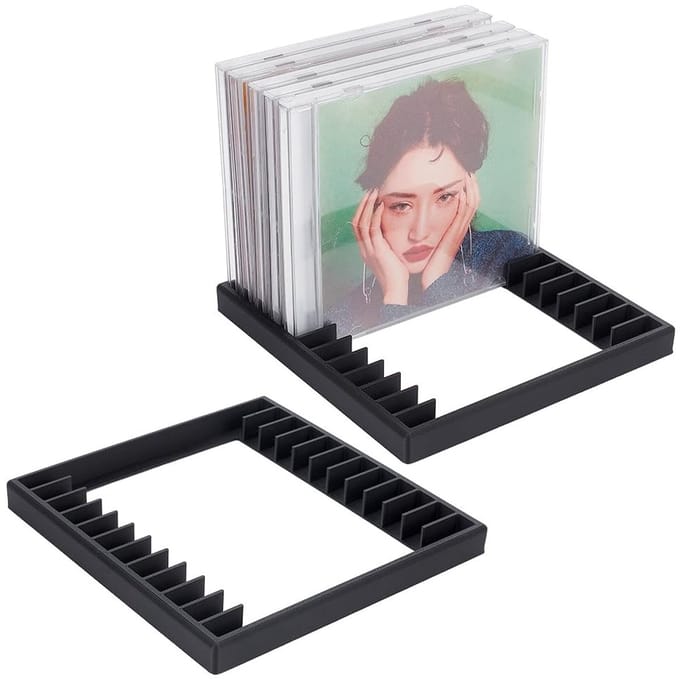 Cosensi - Dailygoods - Cassette Tape Opslag Organizer Rack Set van 2