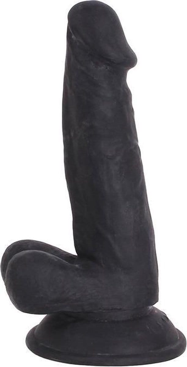 Kiotos Cox - Dildo 18 x 4 cm - Zwart