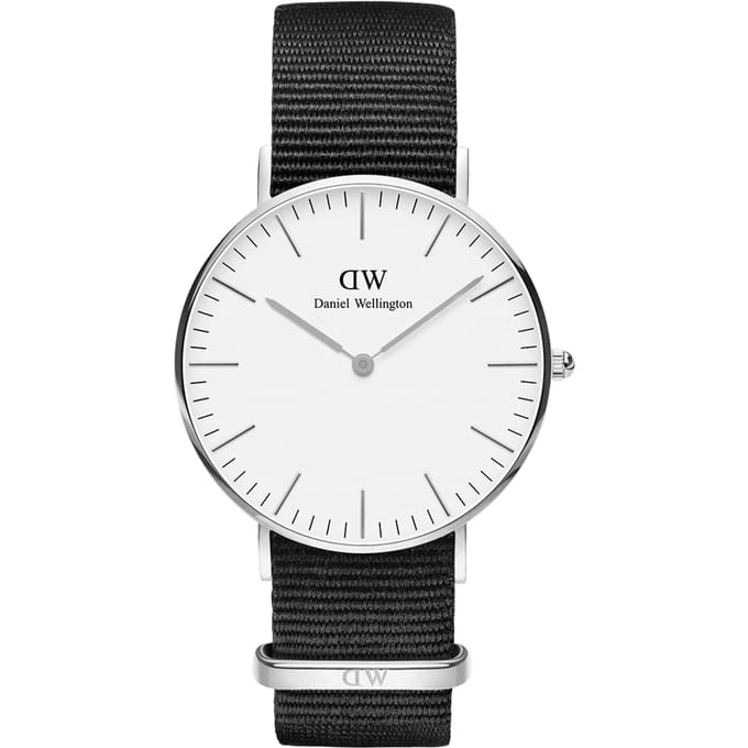 Daniel Wellington DW Watch Classic Cornwall Silver 40mm