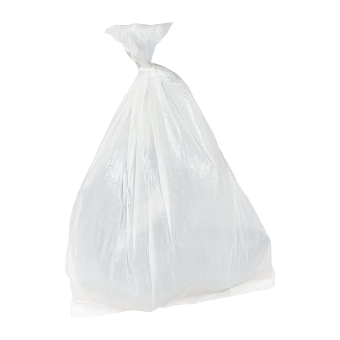 Jantex Medium Duty afvalzakken Wit 50L (200 Stuks)