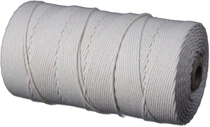 Katoenkoord - Ecru - Touw - spoel 500gr - dikte 2,2mm - lengte 250 mtr (Nr.32)