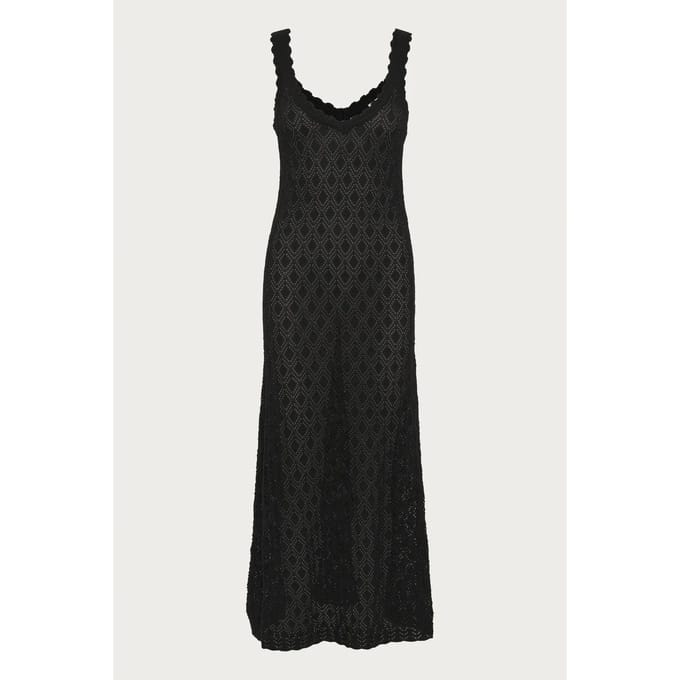 Kanten maxi-jurk voor dames KAFFE Jona