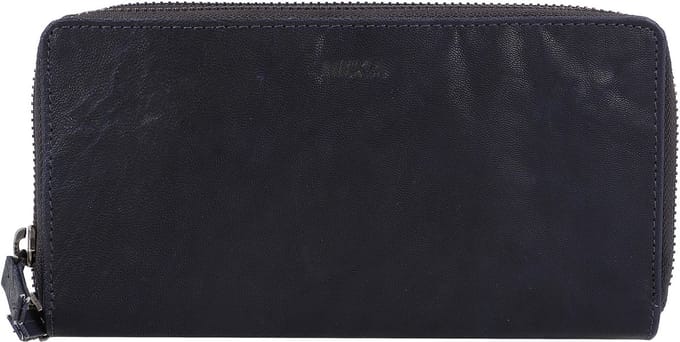 Portefeuille Mika blauw - dames 23x13x4cm