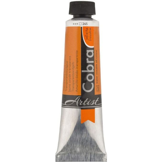 Olieverf - #265 Transparantoxydgeel - Cobra - 40ml