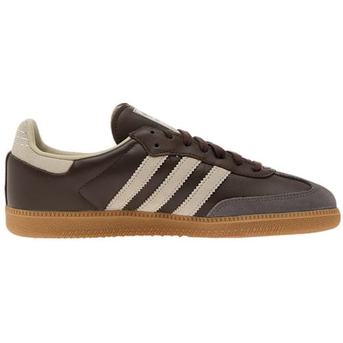 adidas Samba OG Bruin Kittig Grijs Unisex Sneakers Goud-Metallic ID1481 36 gray