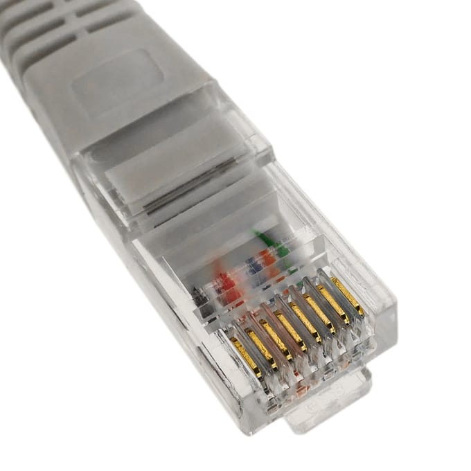 BeMatik - 3 m grijze Cat.5e UTP crossover Ethernet-netwerkkabel