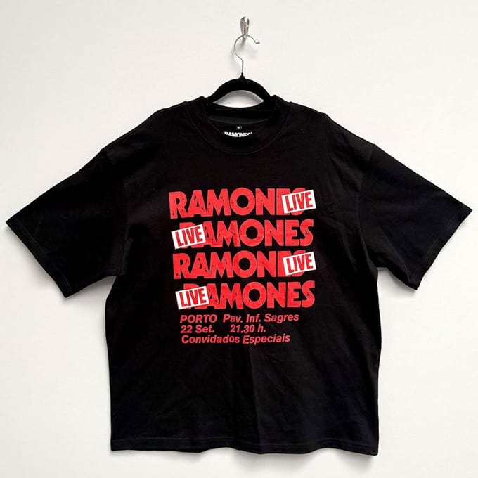 Ramones - Concert Heren T-shirt - M - Zwart