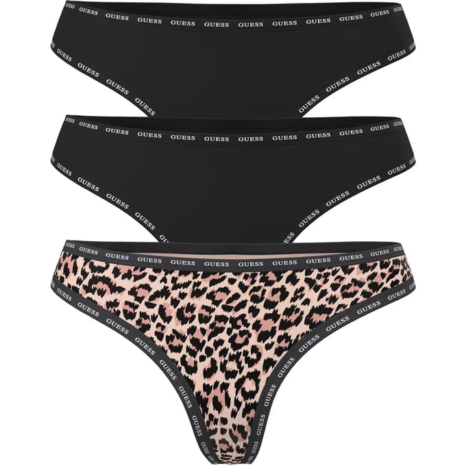 Gekleurde String voor vrouwen Guess Basic (x3)