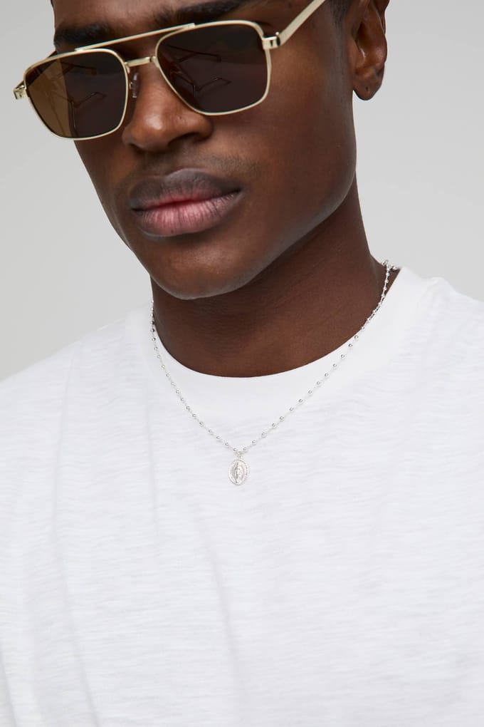 Regular Fit Slub T-Shirt | White | Size Medium