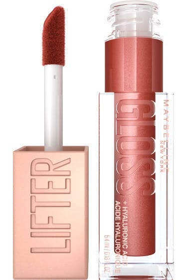 Maybelline New York Lifter Plumping Hydraterende Lipgloss + Hyaluronzuur - 016 Rust 5.4ml