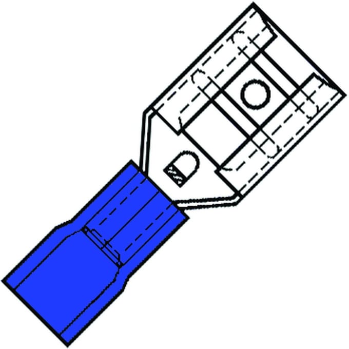 Klemko SP Ring/vlakke Geleider Connector - 100470 [100 Stuks]