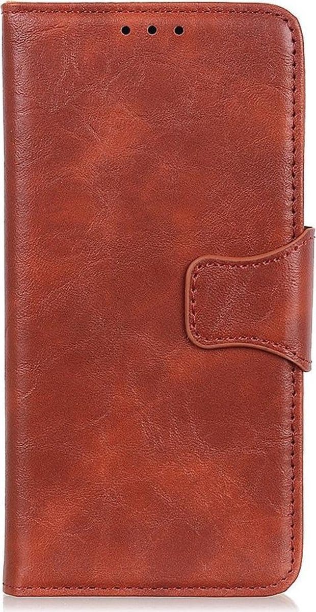 Shop4 - Nokia 2.4 Hoesje - Wallet Case Cabello Bruin