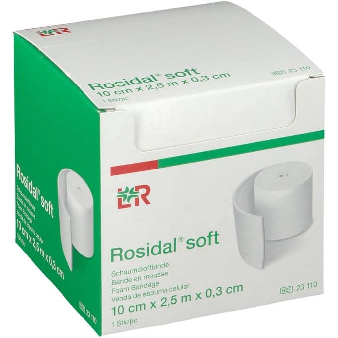 Rosidal Soft Schuimband 10x0,3cmx2,5m Indiv.23110