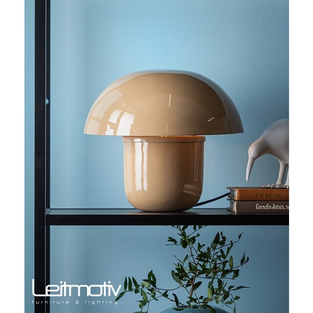 Leitmotiv Bijzettafel Ovoid - Wit - 67x60x42 cm - Modern,Scandinavisch