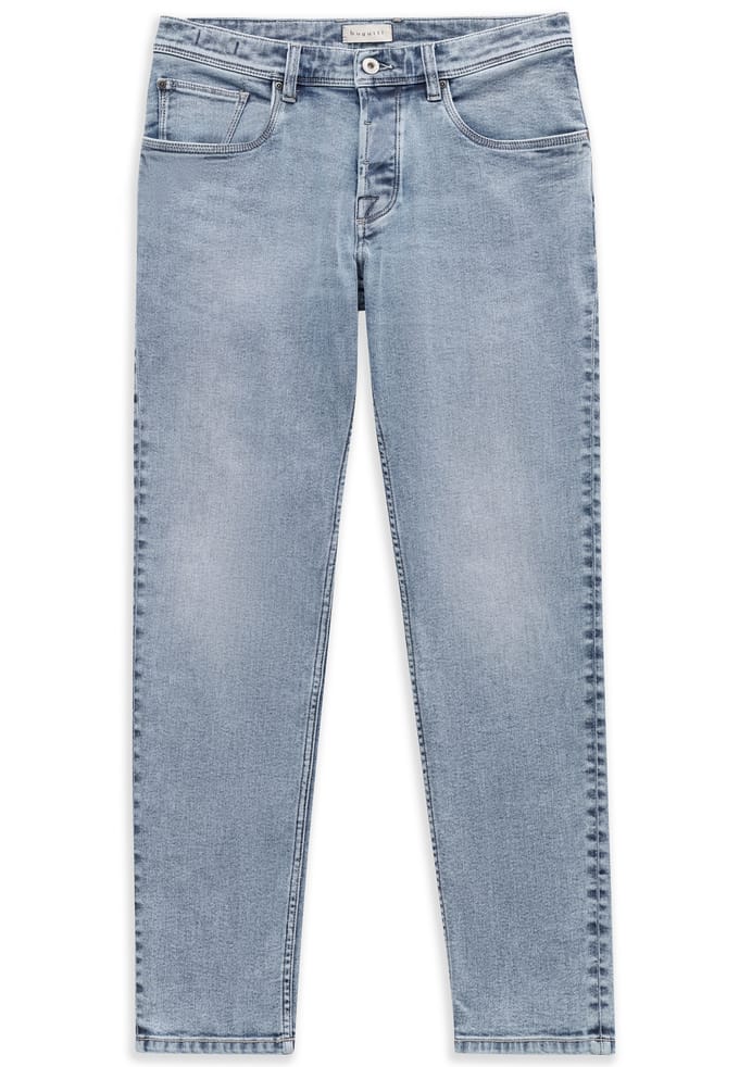 Bugatti Herren Jeans Candiani Denim Used Wash