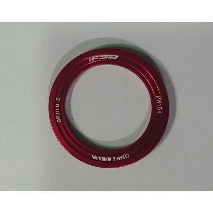 Geanodiseerde sluitring links FSA BB30 mw154