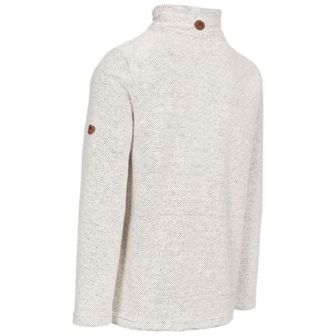 Trespass Heren Falmouthfloss Sweatshirt (Gebroken wit)