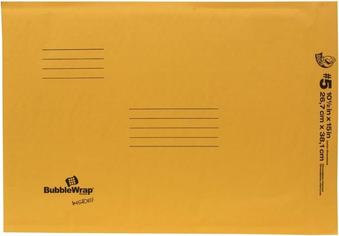 Set van 25 Luxe Kraft Luchtkussen Enveloppen - Ideaal voor Beschermde Verzending