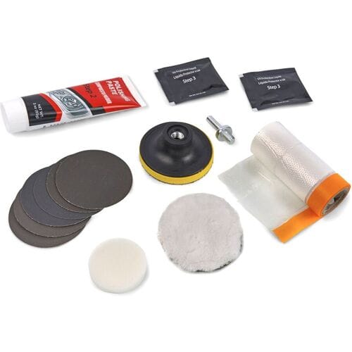 HBM koplamp Polijst Set Compleet