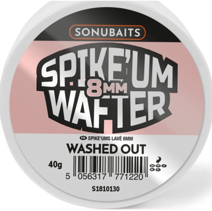 Sonubaits Spike'Um Wafters 8mm Washed Out